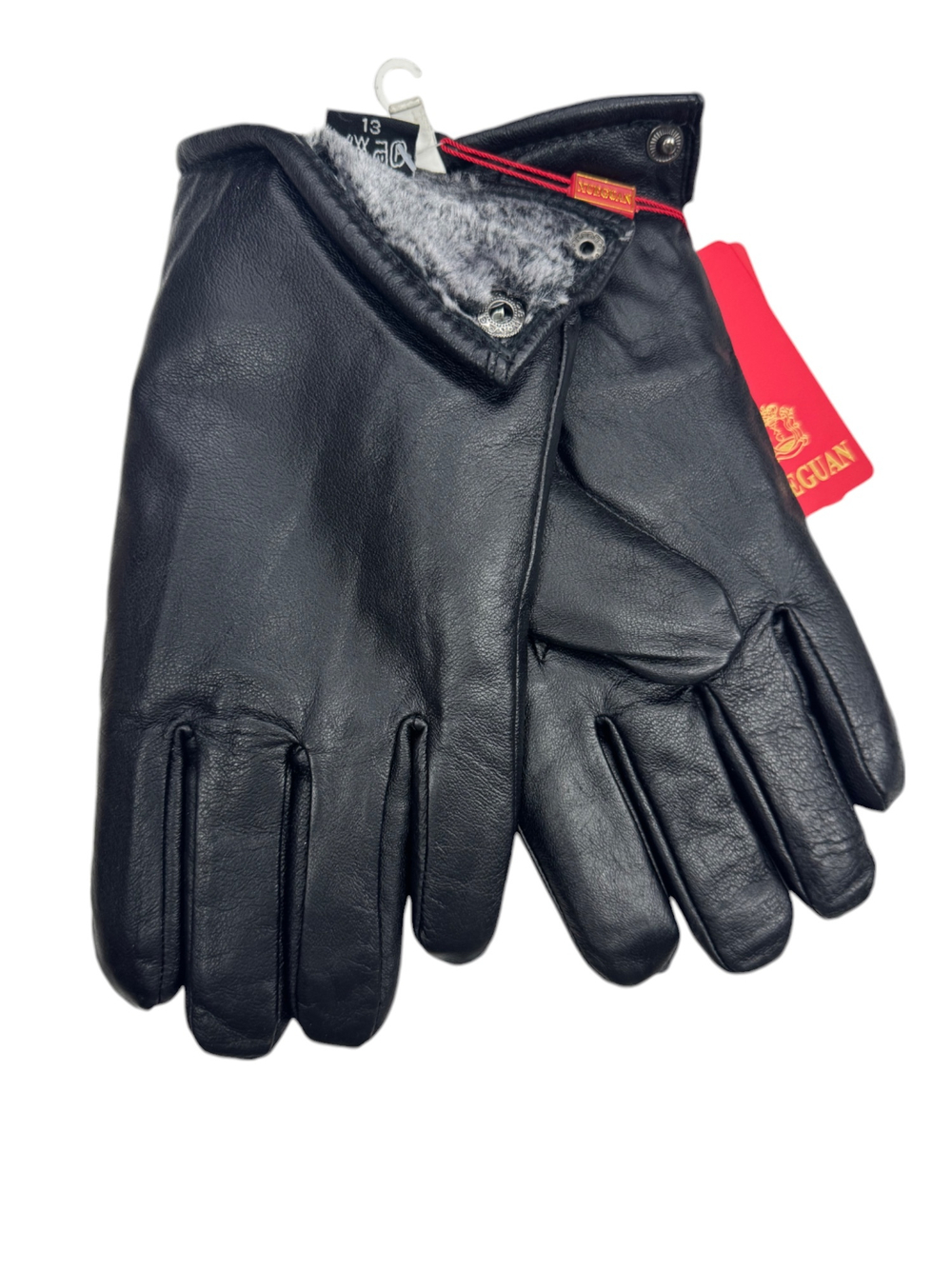 Перчатки. Мужские. Материал верха: Кожаные. Подклад: Мех.В упаковке 5 шт.