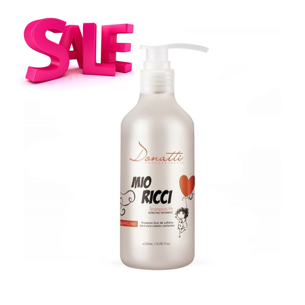 Donatti Mio Ricci Шаг 1 Fit Shampoo Шампунь для кудрявых и прямых волосАКЦИЯ! Уходит с рынка