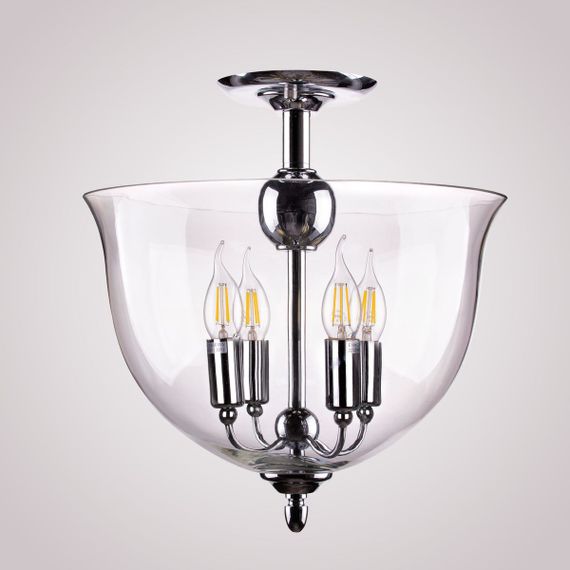 Потолочный светильник Crystal Lux Atlas PL4 Chrome