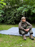 Спальный мешок одеяло Balmax camping plus series - 0 Олива