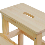 Табурет для кухни, 38х38х43, Беквэм, стремянка, деревянный степ-стул, Dipriz