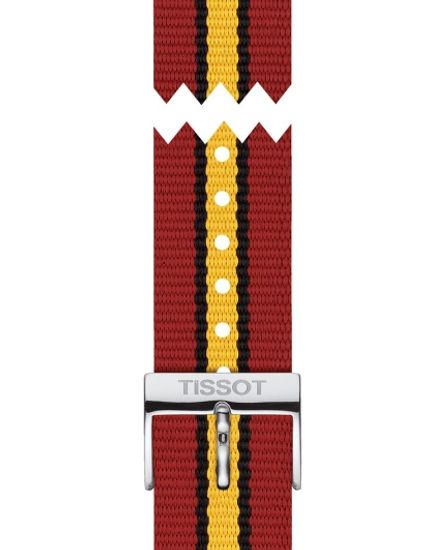 Tissot T095.417.17.037.08 Мужские швейцарские часы с хронографом на ремешке T-Sport Quickster ремень