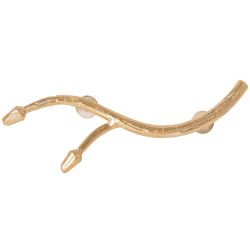 Ручка мебельная Орхидея Симпл 6.5х19.5см Айвори