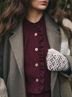 Жакет вельвет укороченный