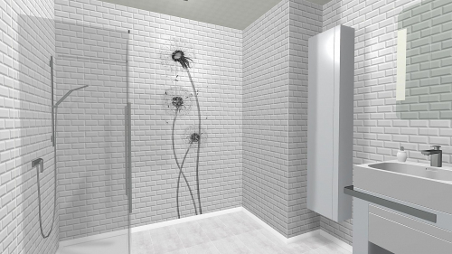 Панель ПВХ 3D Бланш Одуван рисунок 2700х250 мм