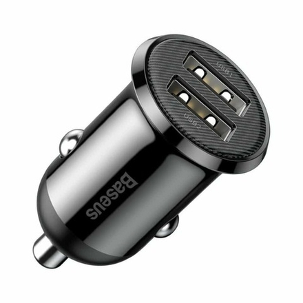 Автомобильное зарядное устройство Baseus Grain Pro Car Charger Dual USB 4.8A
