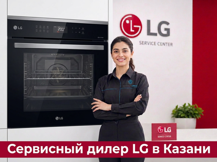 Ремонт духового шкафа LG в Казани