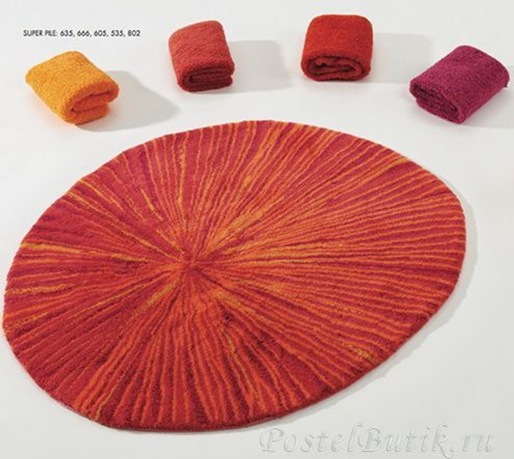 Коврик для ванной 80x95 Abyss & Habidecor Krizia 370 голубой Португалия