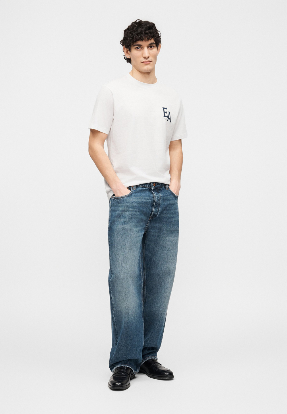 Emporio Armani Футболка с принтом - Белый