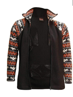 Фуфайка шерстяная с подогревом RedLaika Arctic Merino Wool RL-TM-07 (рукава флис)
