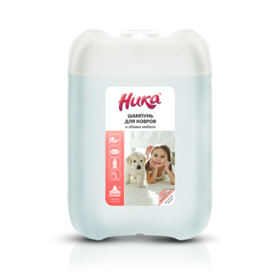Шампунь для чистки ковров Ника, 5 л