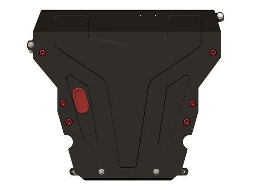 Защита картера и КПП Sheriff для Hyundai Sonata IV (EF) Рестайлинг 2001-2011 арт.10.0227 V1