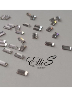 Swarovski стразы прямоугольник Crystal 3*7 mm(20шт)
