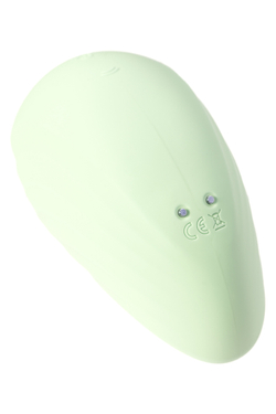 Вакуум-волновой бесконтактный стимулятор клитора Satisfyer Pearl Diver, силикон, зеленый