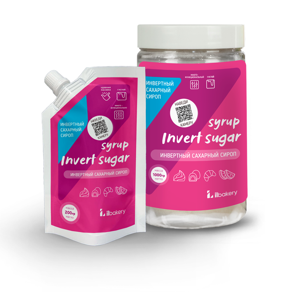 Инвертный сахарный сироп 1 кг, IL-BAKERY