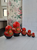 Матрёшка "с лесными дарами" пузатая 5мест