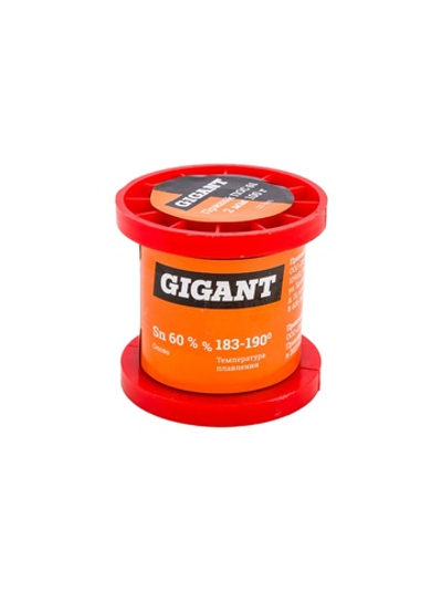 Припой ПОС 61, проволока 2 мм, 100 г Gigant GT-086