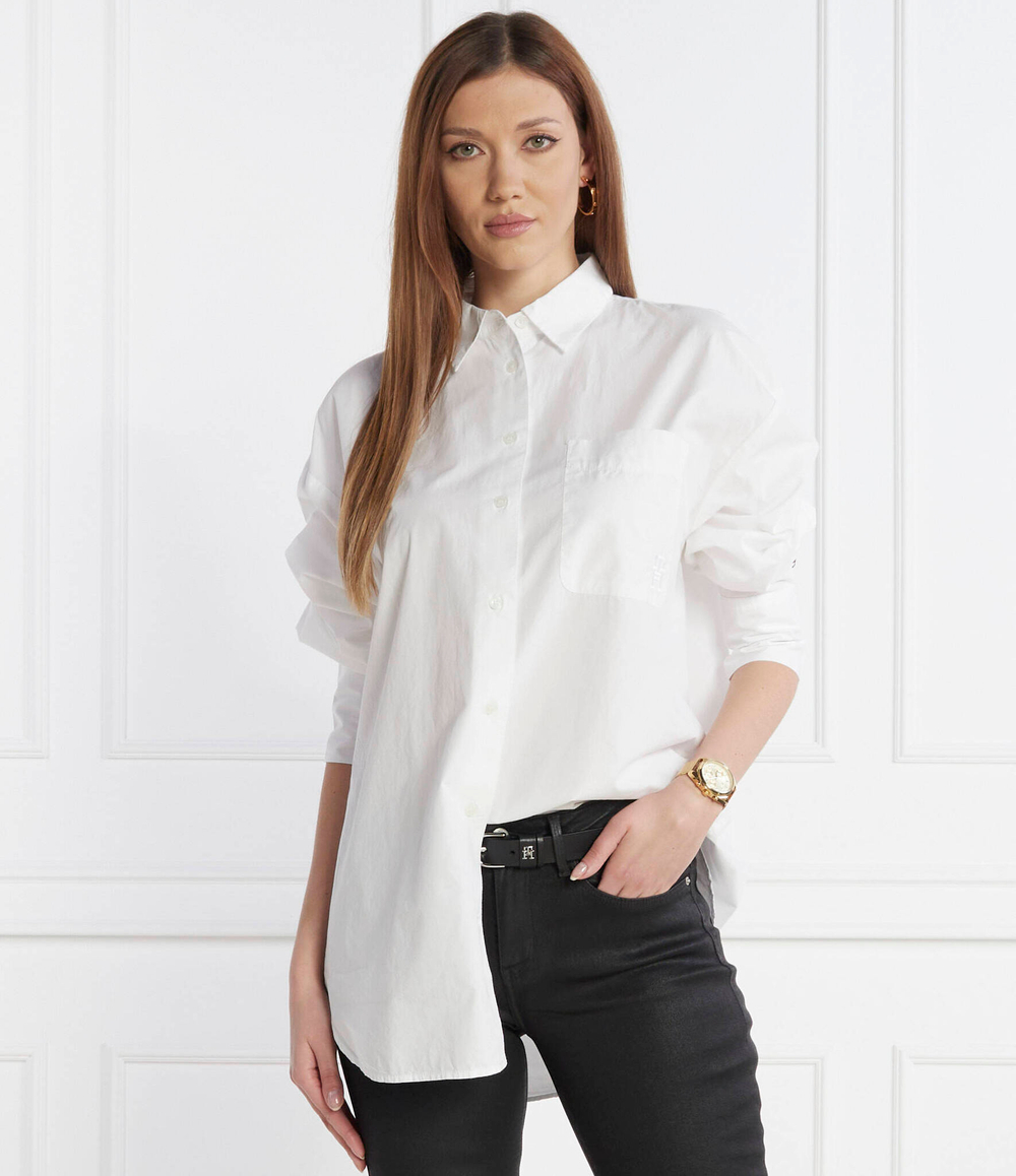 Рубашка ESSENTIAL Tommy Hilfiger - белый(WW0WW40540)