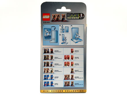 Конструктор LEGO 3349 Коллекция минифигурок Рок - Райдерс #3