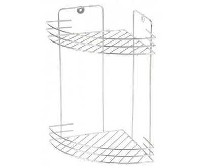 Полка угловая Рыжий кот Vento двухъярусная, 310846