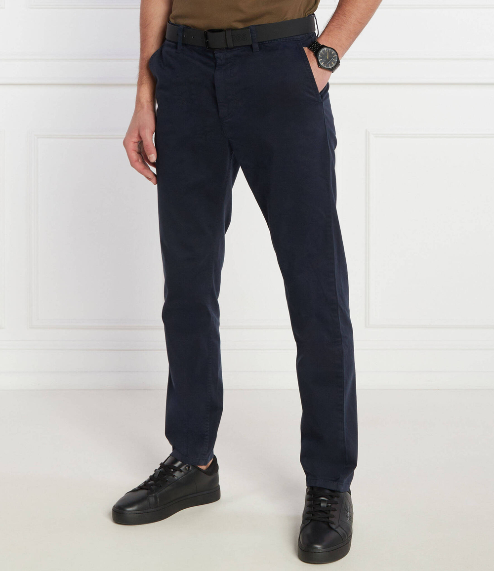 Чиносы BOSS ORANGE - темно-синий(50510917)