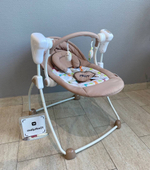 PITUSO электрокачели Viola Beige/Бежевый Жираф пульт, MP3, адаптер,76*61*69см