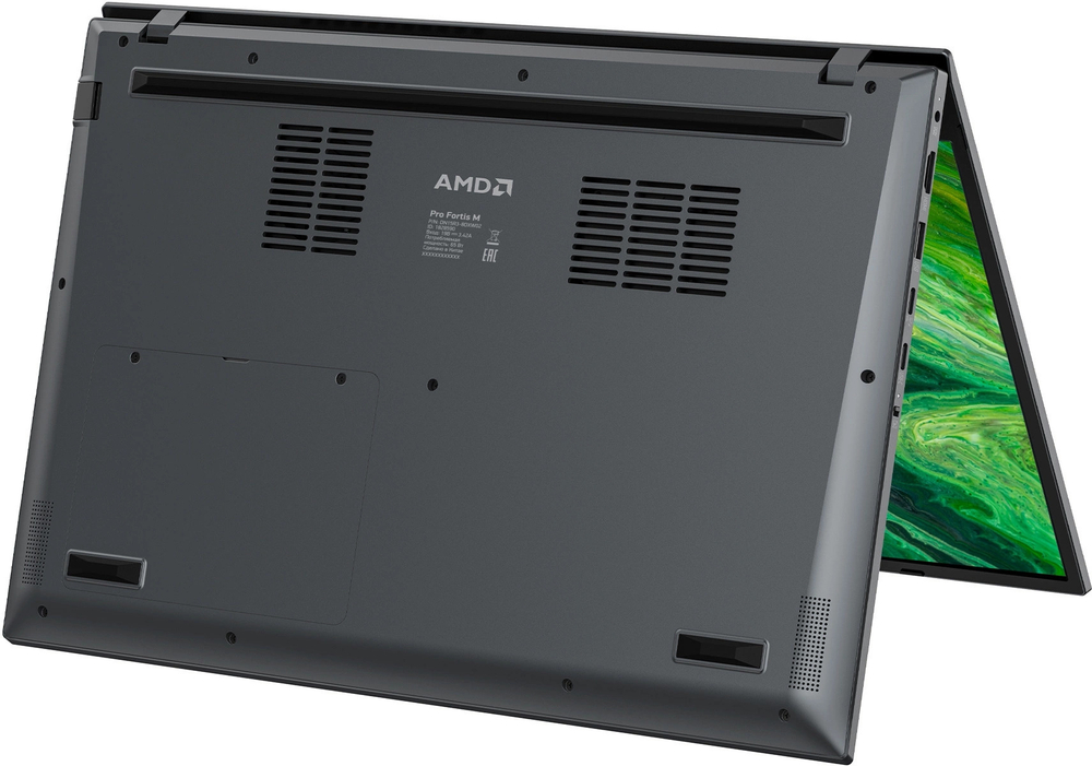 Ноутбук  Digma Pro Fortis M 15.6 ", Ryzen 5, 16 Гб RAM, 512 Гб SSD, Radeon Graphics, Серый