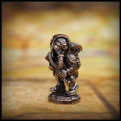 Коллекционная фигурка "Сталкер" , бронза