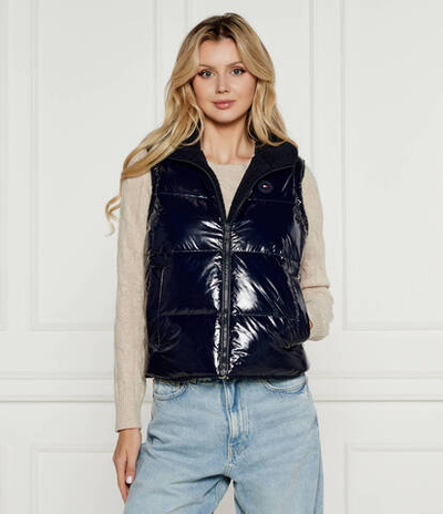 Пуховая двусторонняя жилет Tommy Hilfiger - темно-синий(WW0WW43222)