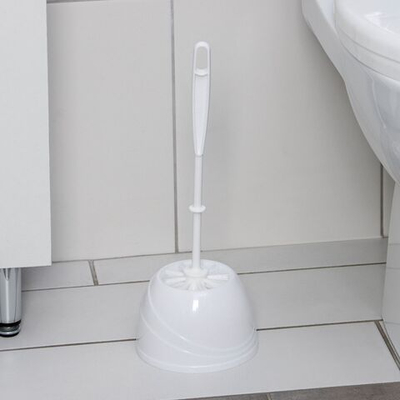 Ёршик для унитаза с подставкой Aqua (13х13х36 см)