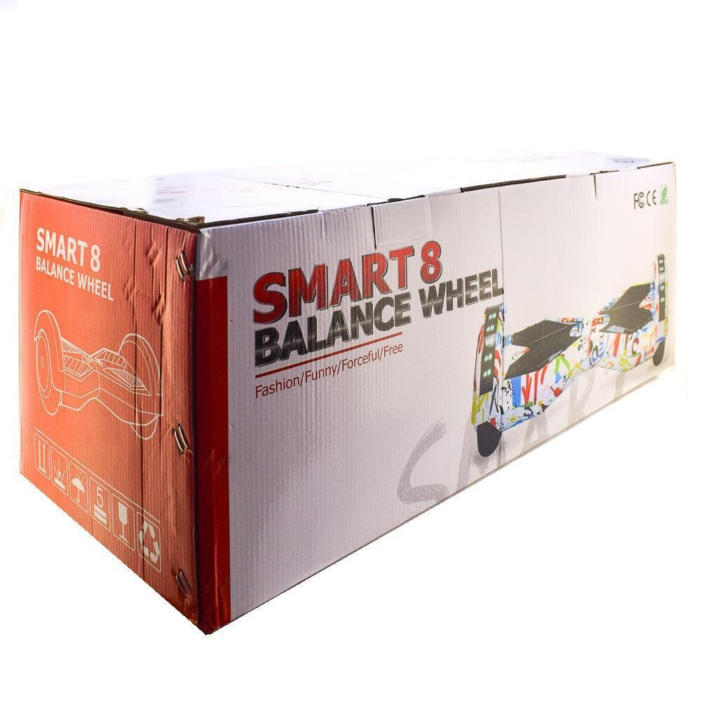 Гироскутер (колёса 6.5", LED, Bluetooth музыка, 36V, до 120кг), коробка 19188