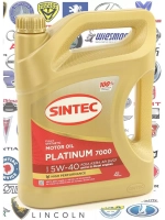 Синтек Platinum 7000 5W40 SN CF A3 B4 4л.