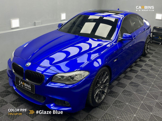 Carbins Color PPF Glaze Blue GP 09 синяя цветная полиуретановая защитная антигравийная пленка