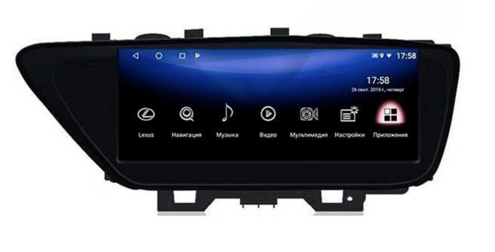 Магнитола для Lexus ES 2012-2018 (взамен 7")- Carmedia MRW-3802 Android 10, 8ГБ-64ГБ, SIM-слот, CarPlay