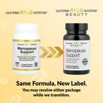 California Gold Nutrition, Beauty, добавка для поддержки во время менопаузы с дудником гигантским, цинанхумом, зопником и L-лейцином, 30 растительных капсул