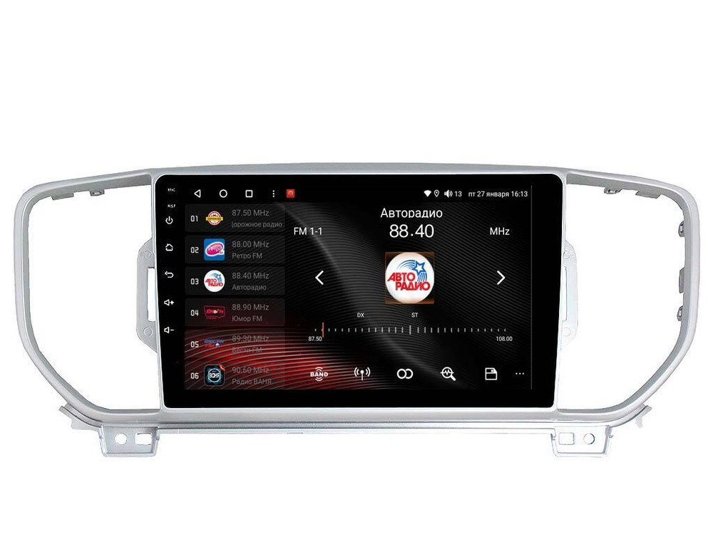 Магнитола для KIA Sportage 2016-2018 - Vaycar VA27-0576 на Android 13, 8-ядер, 4G SIM-слот