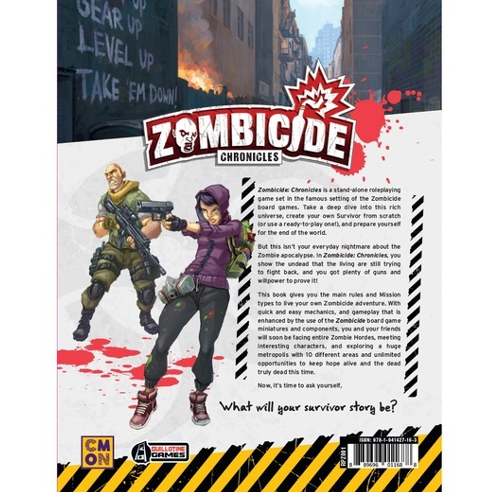 Zombicide Chronicles the Roleplaying game