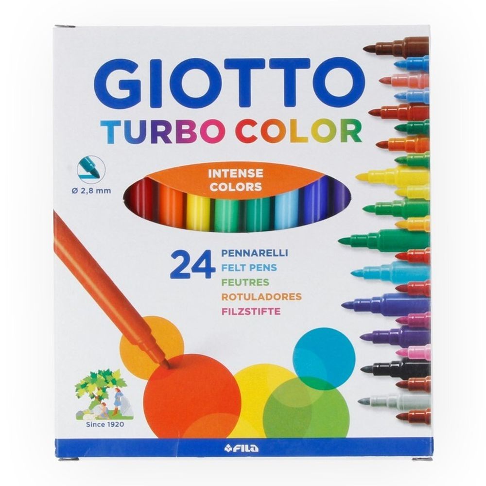 Набор фломастеров 24 цв, Giotto F417000