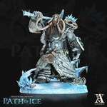 Монстр Существо Чудовище Ледяной гигант миниатюра для dnd, днд, pathfinder, фентези, Настольная игра, НРИ, Варгейм, РПГ