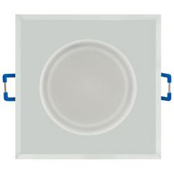 Светильник встраиваемый декоративный ЭРА DK104 WH под лампу MR16 GU5.3 белый