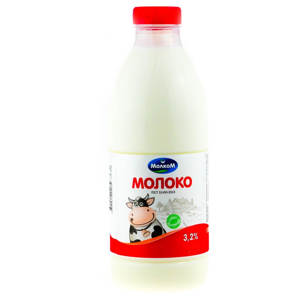 Молоко 3,2 % 950 мл Молком