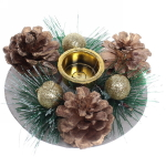 Подсвечник «Шишки» 9 см