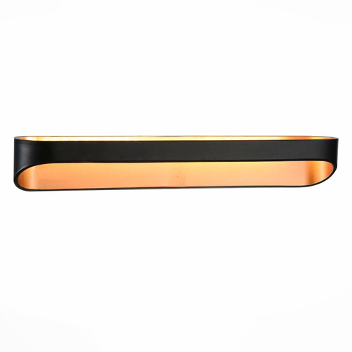 SL582.401.01 Светильник настенный ST-Luce Черный, Золото/Черный, Золото LED 1*12W 4000K Настенные светильники