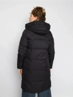 Куртка зимняя удлиненная с капюшоном