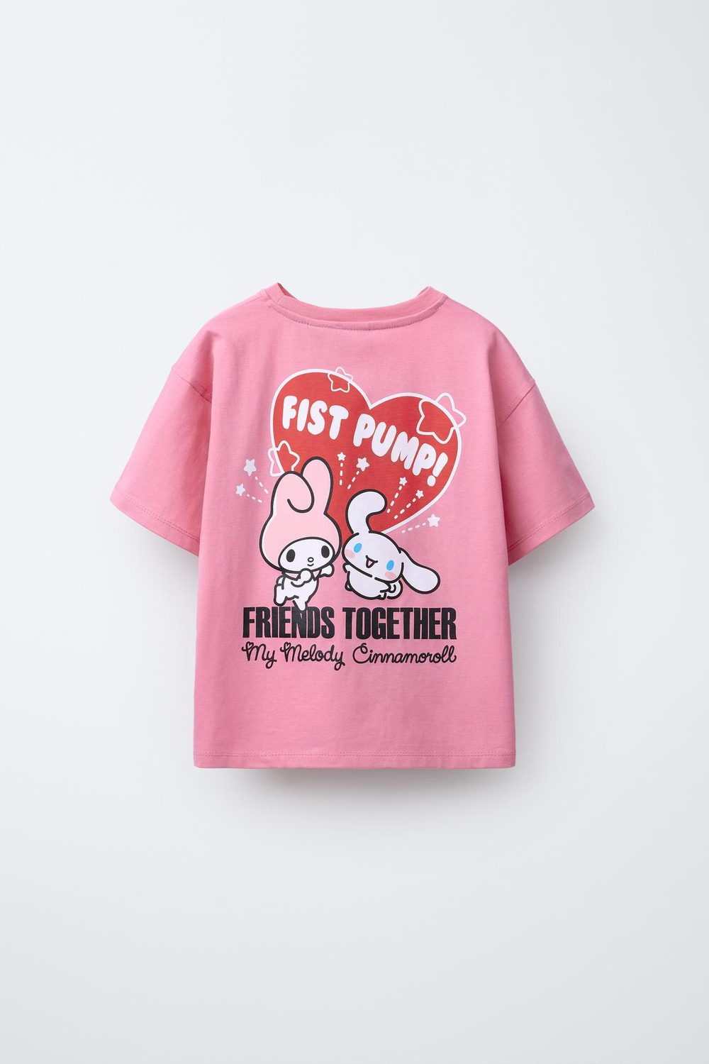 ZARA ФУТБОЛКА С ПРИНТОМ «КОРИЦЫ» ©САНРИО, РОЗОВЫЙ