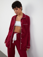 Пижама женская Ihomewear Classic Bordo