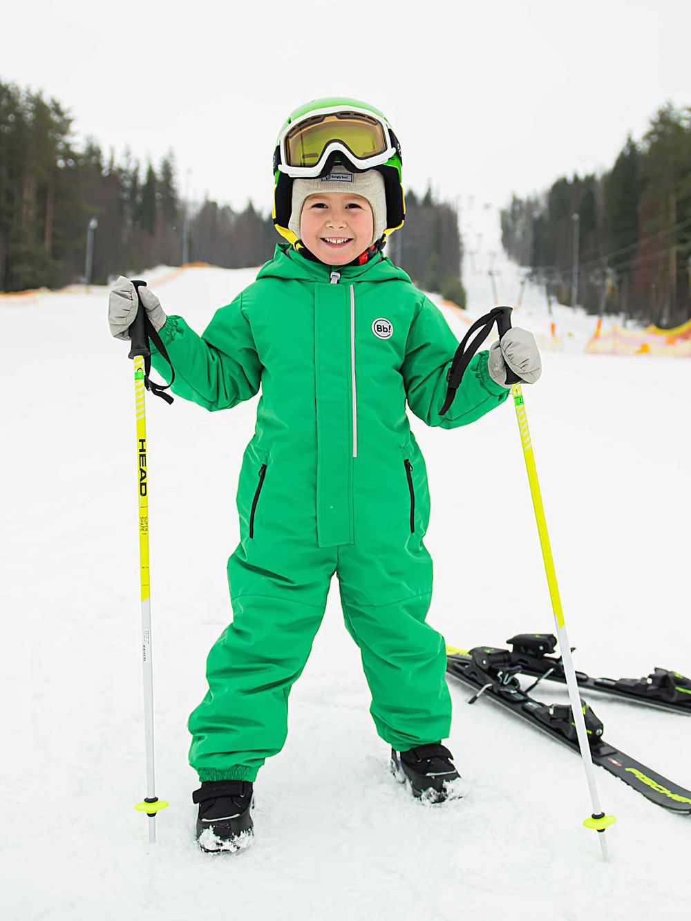 Комбинезон зимний "Клевер" для мальчиков