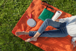 Плед для пикника Comfy, красный