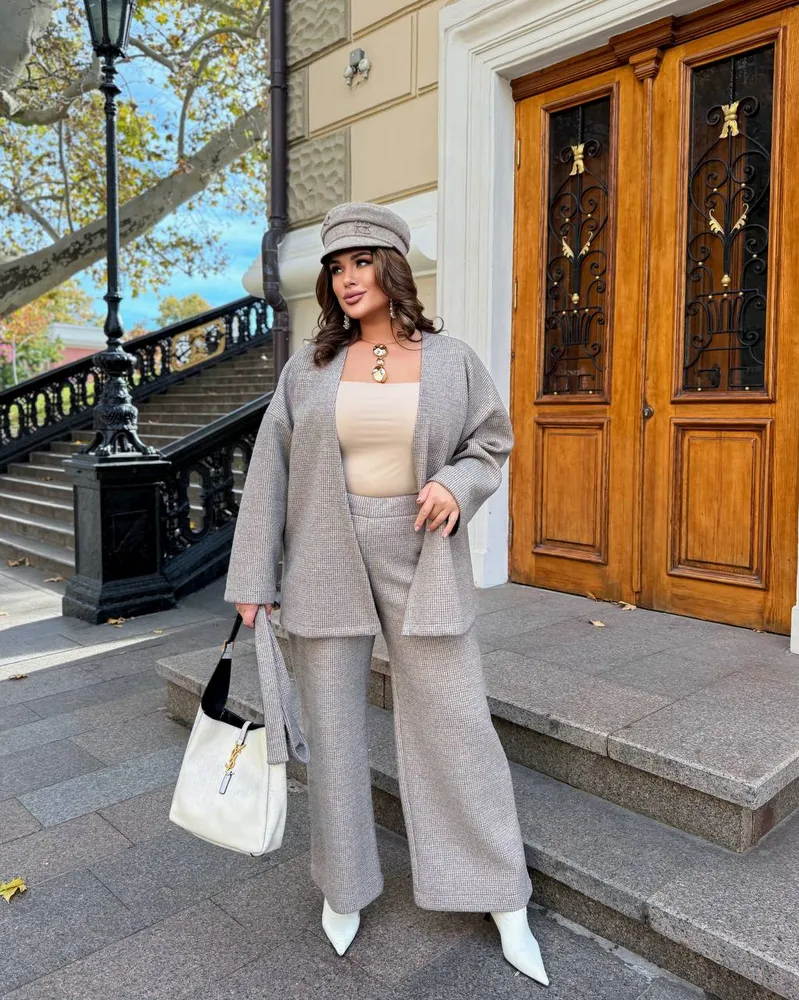 Костюм вязаный УК-2149-2 Фабрика Моды