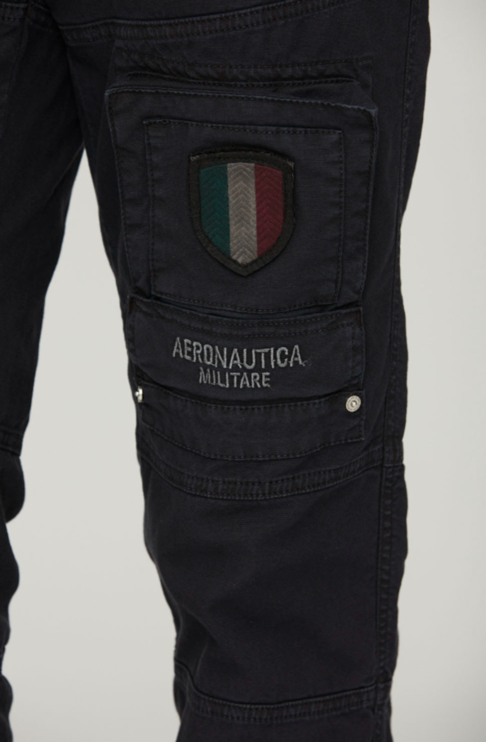 Хлопковые брюки-карго